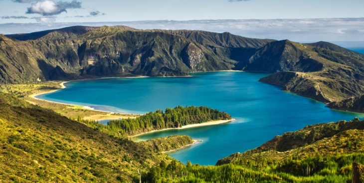 Naturlandschaft auf den Azoren