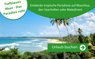 Entdecke tropische Paradiese auf Mauritius, den Seychellen oder Malediven!