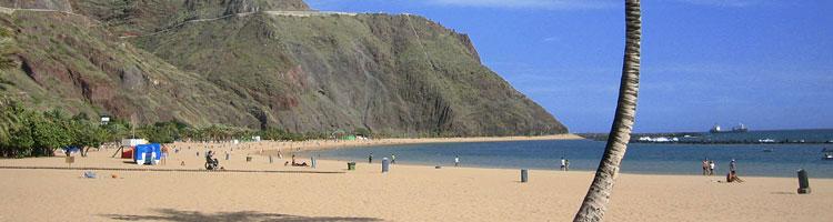 Badeurlaub am Sandstrand von Teneriffa