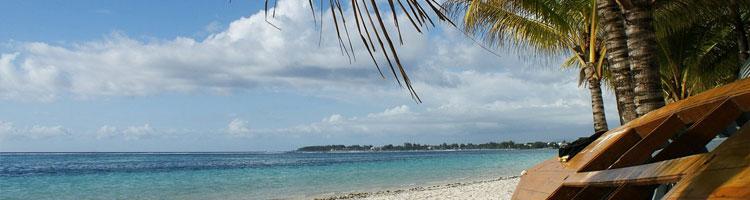 Meerblick auf Mauritius